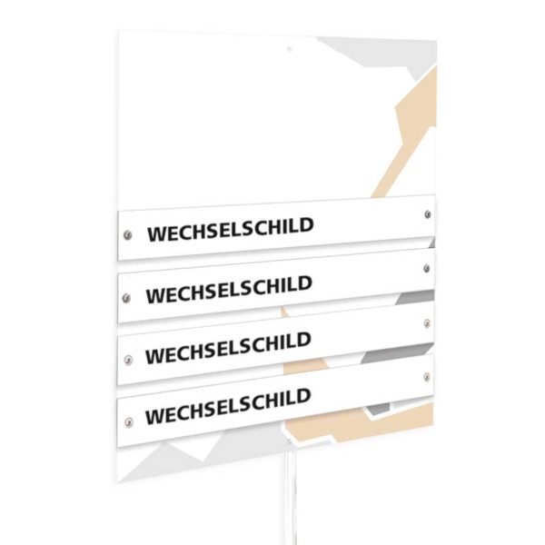Wechselschilder